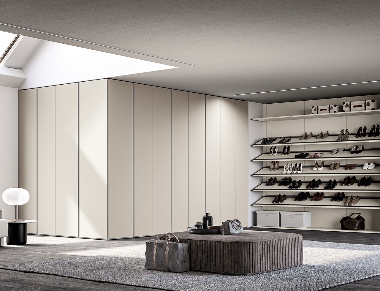 Деревянный угловой шкаф с держателем для обуви Adok ателье ARCH-00010030