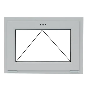 Окно пластиковое ПВХ VEKA одностворчатое 500x700 мм (ВхШ) фрамуга двухкамерный стеклопакет белый/Темный дуб