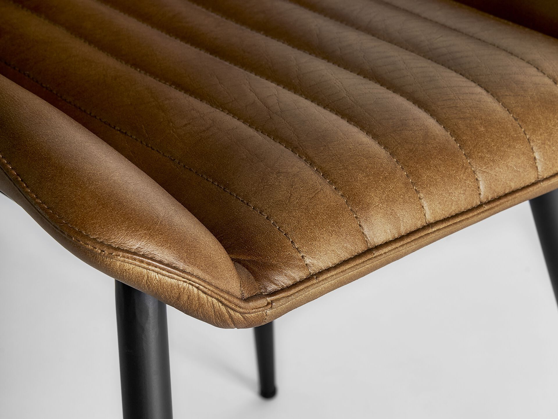 Кожаный мягкий стул Vical Home Мортон ARCH-00146197 - Вид №4