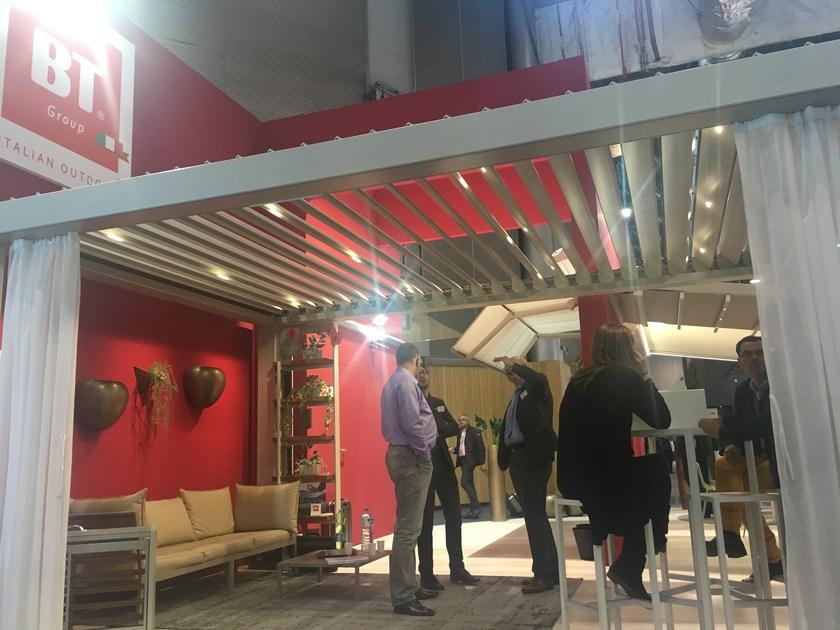 BT Group Отдельностоящая алюминиевая пергола с регулируемыми жалюзи Prestige sun-id-1416627 - Вид №5