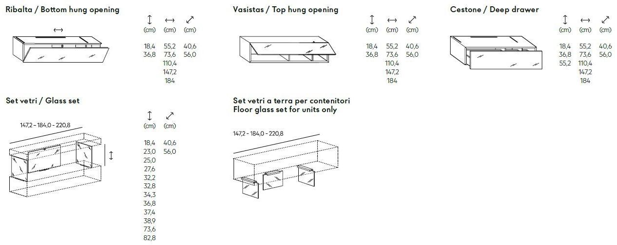 Lago Самонесущая система перегородок из дерева и стекла Air sun-id-1384384 - Вид №7