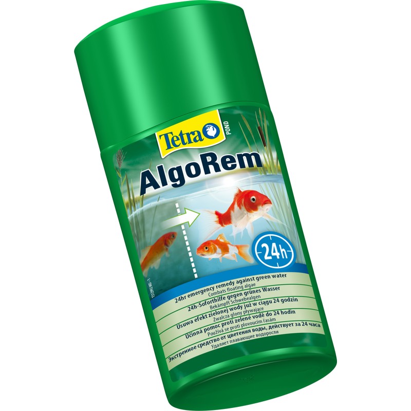 Т00017173 Средство ПОНД АЛГО РЭМ для борьбы с мутной зелёной водой в пруду, 250мл TETRA  - Вид №2
