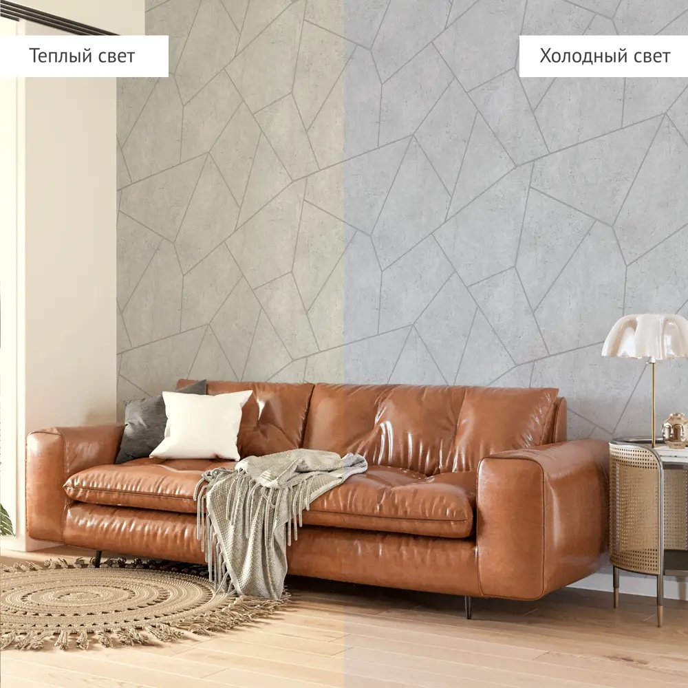 VOG COLLECTION Обои Гермес темно-серые флизелиновые с рельефным узором 89347428 STLM-0813783 - Вид №3