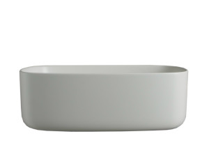 Овальный подвесной умывальник из полиуретана