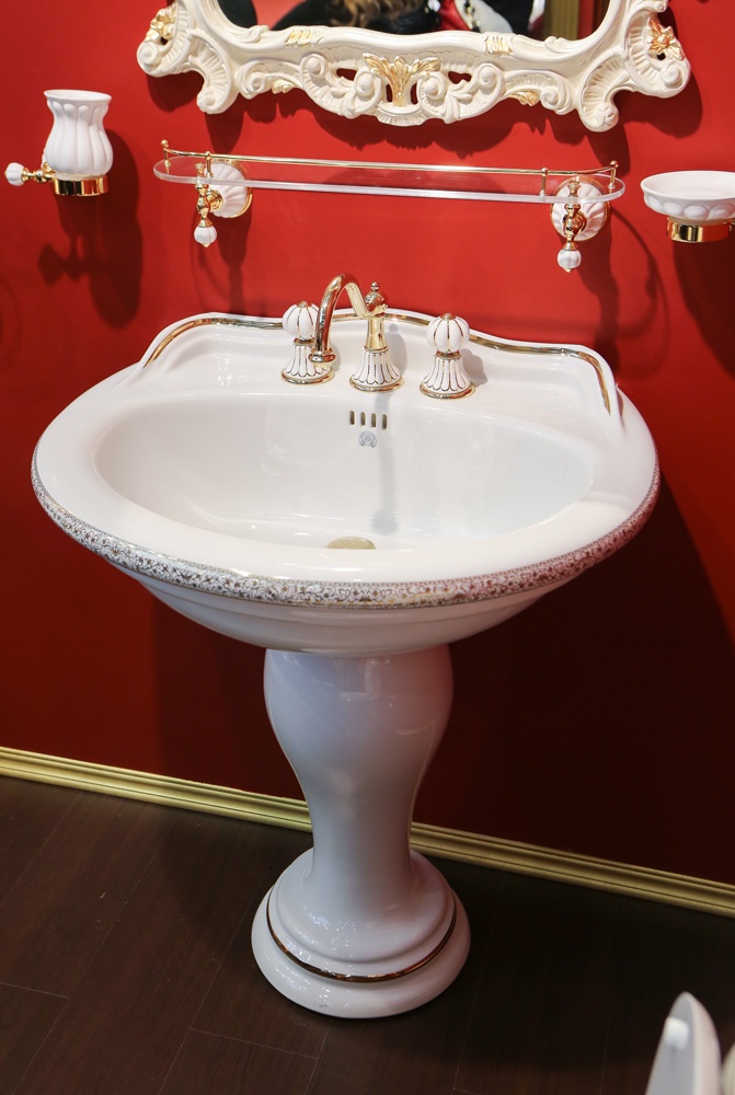 ML.MLD-25.773.BI Подвесная раковина настенная круглая Migliore  белая  - Вид №3