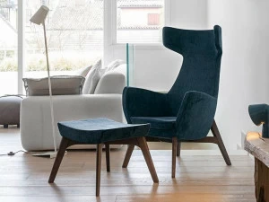 Dall'Agnese Кресло с подголовником с подножкой