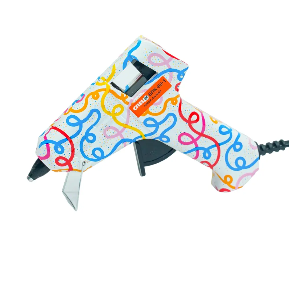 Термоклеевой пистолет СПЕЦ БПК-60 с металлической скобой и клеевыми стержнями 83742238 STLM-0044217 - Вид №3