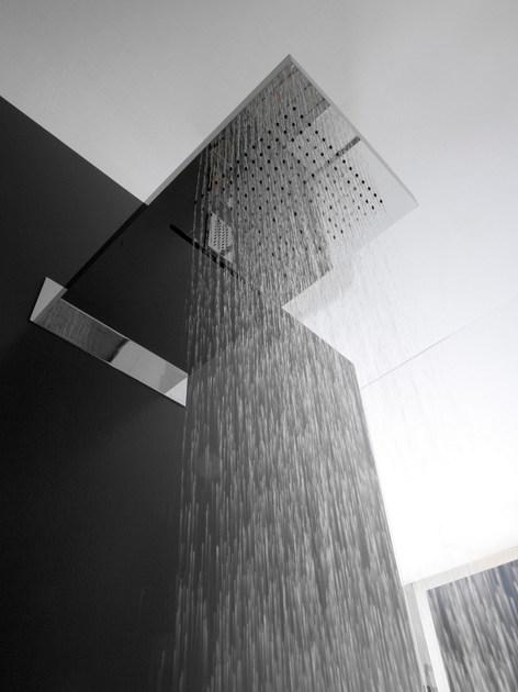 ZAZZERI Настенная лейка тропического душа с 2 струями Shirò Shiro sun-id-1346474 - Вид №2