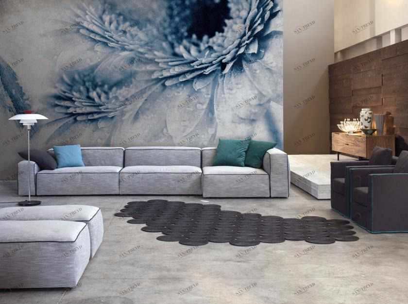 Inkiostro Bianco Панорамные обои с цветочными мотивами Collection 2014 sun-id-1432594