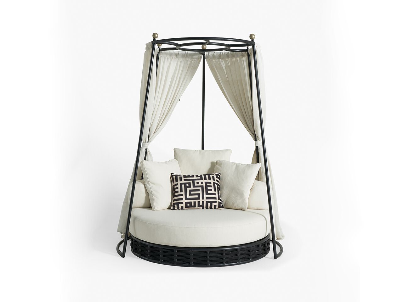 Круглая Садовая кровать с навесом с навесом NDESIGN Ezora ARCH-00049832 - Вид №1