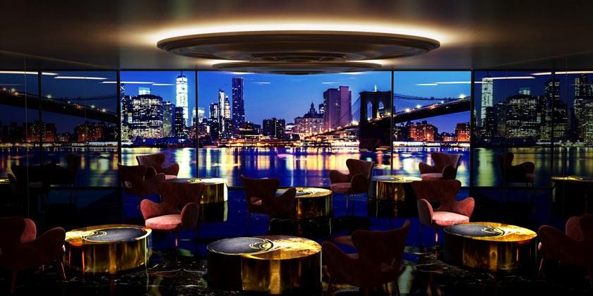 Unica by Tecnotelai Журнальный столик из нержавеющей стали и стекла Eclisse sun-id-1466655 - Вид №1