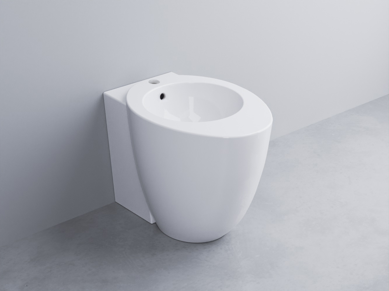 LGBIREV-BL Биде напольное с одним отверстием под смеситель cielo Le Giare Ceramica Cielo