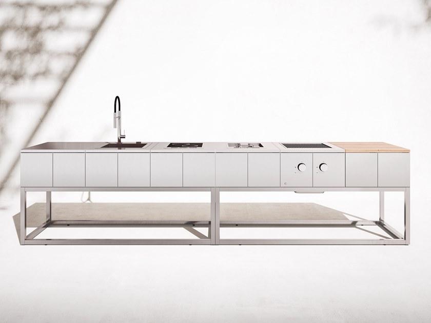 Rok Модульная летняя кухня из нержавеющей стали sun-id-1408997 - Вид №9