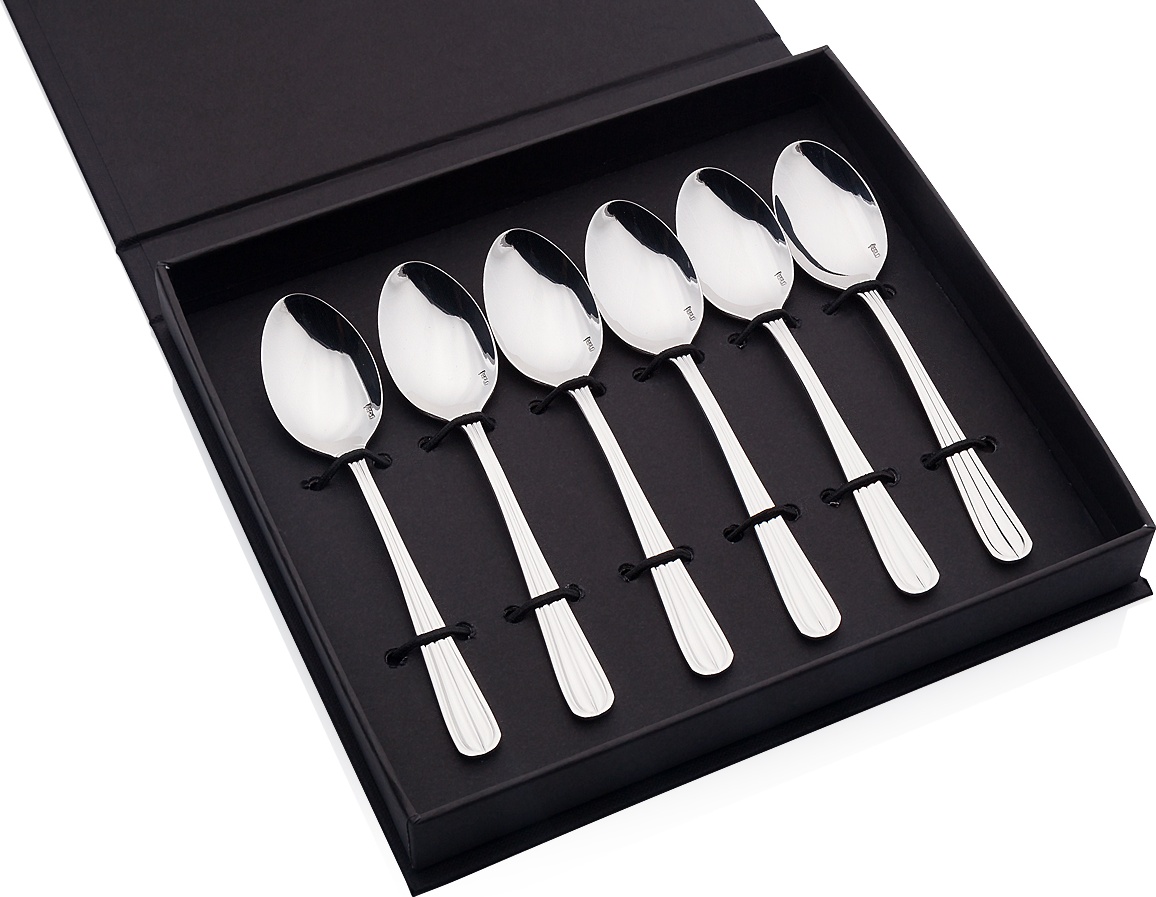 10630145 Belo Inox Набор чайных ложек Belo Inox "Лиссабон", 6шт, п/к Сталь нержавеющая 