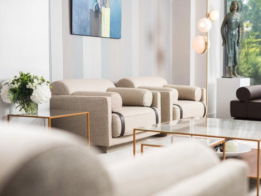 Duvivier Canapés Кресло из ткани со съемным чехлом с подлокотниками Elsa Elsaxg11, elsaxg10 - Вид №3