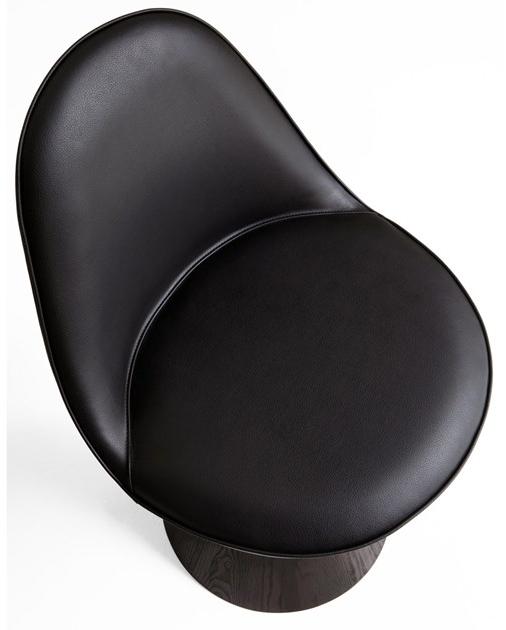 Porro Вращающееся кресло из массива дерева и кожи sun-id-1443603 - Вид №2