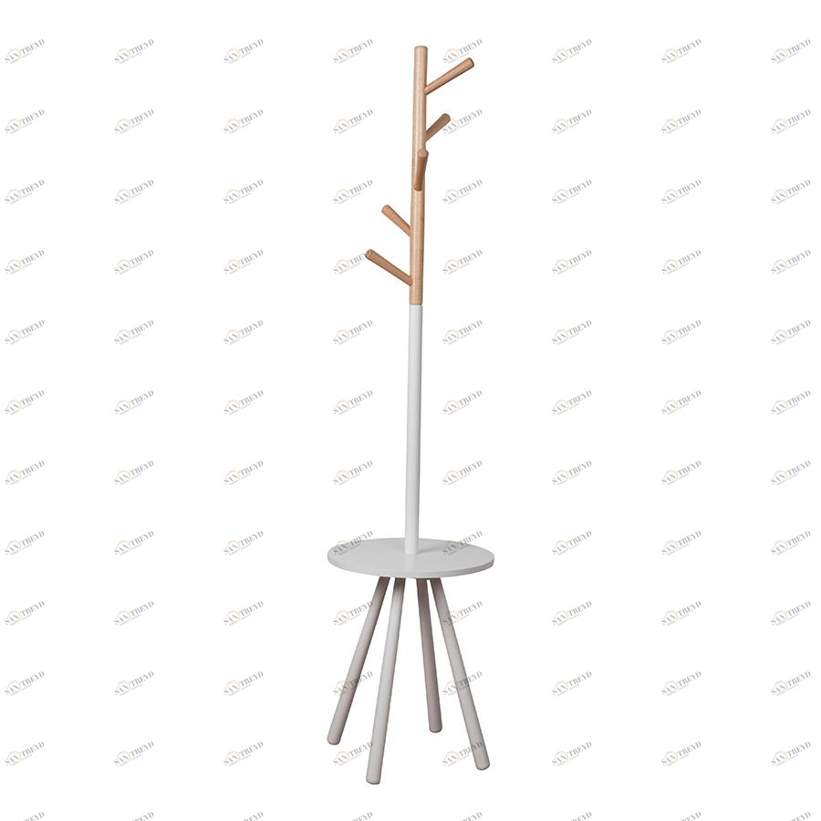 Вешалка Table Tree белая Zuiver 7100005