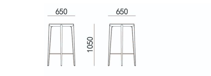Высокий круглый мраморный стол Calacatta HC28 maison ARCH-00105420 - Вид №2