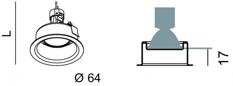 Lucifero's Встраиваемый точечный светильник sun-id-1411726 - Вид №3