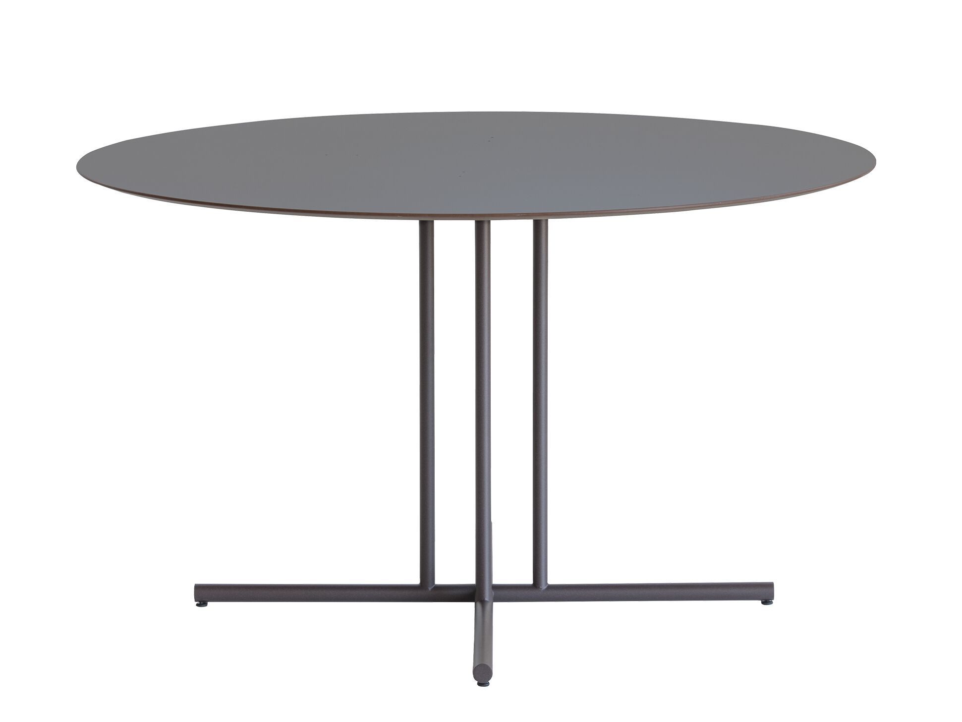 Круглый садовый стол из HPL и металла Potocco Graphic ARCH-00106580