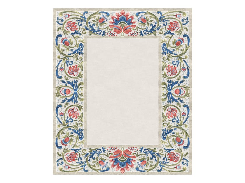 Прямоугольный ковер ручной работы Tapis Rouge Dentelle ARCH-00149910