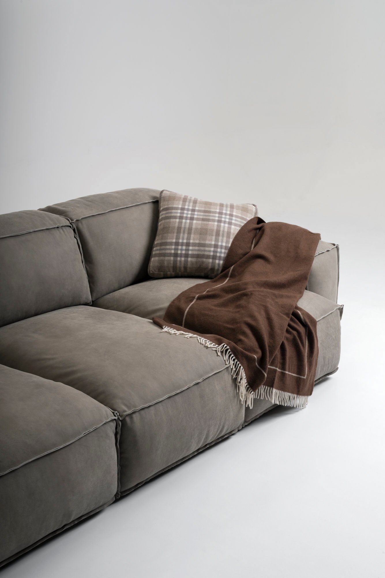 3-местный кожаный диван Mantellassi 1926 Placido ARCH-00138894 - Вид №13