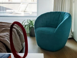 Ditre Italia Вращающееся кресло из ткани