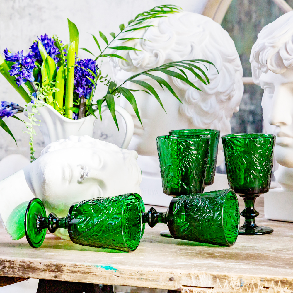 21091710 Комплект бокалов «Петаль» (6 штук, изумруд) Object Desire Светский прием  - Вид №11