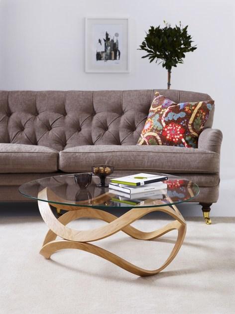 Karl Andersson Низкий круглый стеклянный журнальный столик sun-id-1473928 - Вид №2