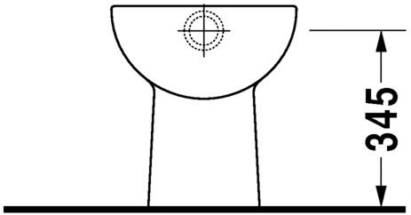 21100120002 Приставной унитаз напольный Белый Duravit D-Code Германия - Вид №3