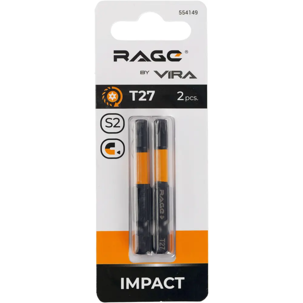 Ударная бита RAGE T27 для профессионального монтажа 89361511 STLM-1371120 - Вид №2