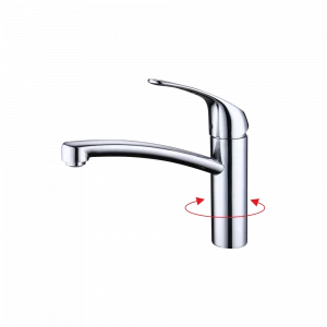 GZ 16024 Смеситель для кухни однорычажный Ganzer Хром