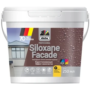 Краска для фасадов Dufa Siloxane Facade 0.25 л