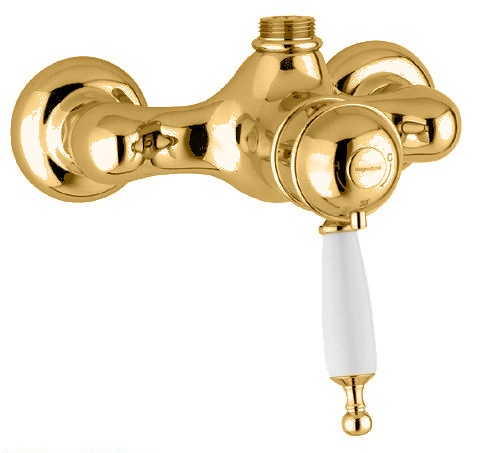 Смеситель MIGLIORE Oxford ML.OXF-6337.RA с термостатом для душевой колонны, медь ML.OXF-6337.bi.ra - Вид №1