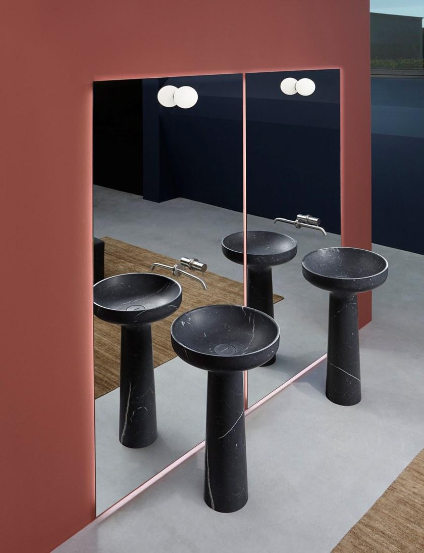 Antonio Lupi Design Настенное зеркало с полкой для ванной Antoniolupi sun-id-1450735 - Вид №4