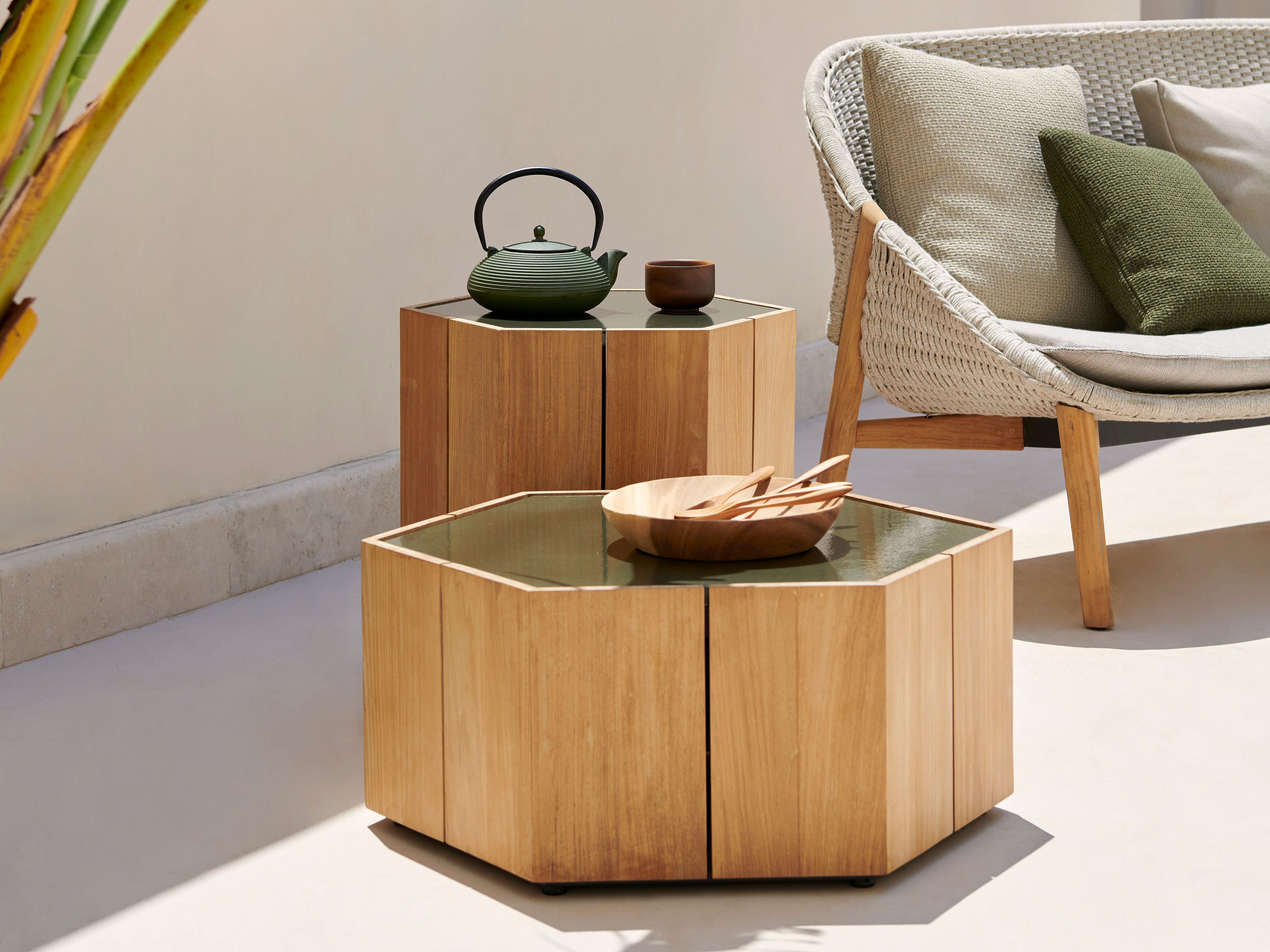 Шестигранный садовый столик TRIBÙ Hexagon ARCH-00026393 - Вид №3