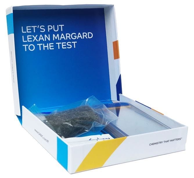 Прочный лист из поликарбоната с покрытием MARGARD™ Polyvantis твердый лист LEXAN™ ARCH-00091926 - Вид №6