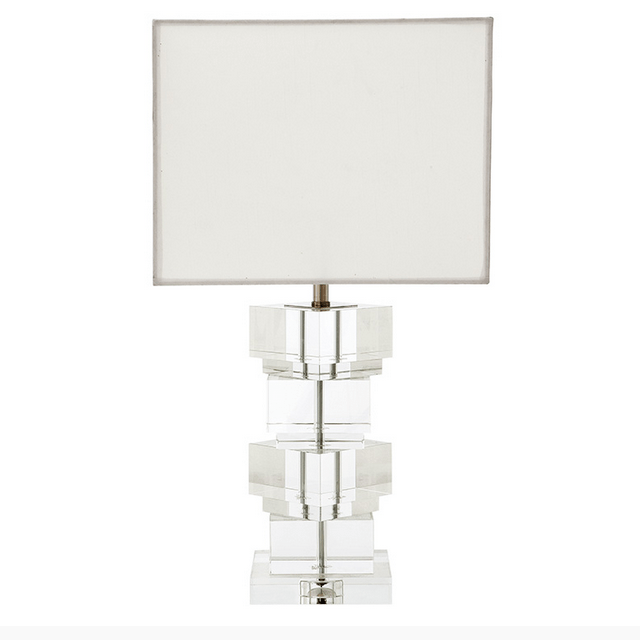Настольная лампа Bonds от Eichholtz 107339 EICHHOLTZ ИНТЕРЬЕРНЫЕ 061879 Белый;прозрачный  - Вид №1