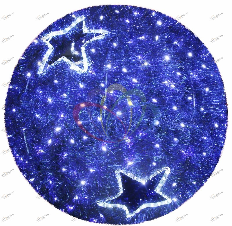 Фигура LED Шар 120 см 120 см, синий SUPERNW СВЕТОВЫЕ ФИГУРЫ 217536 Синий 