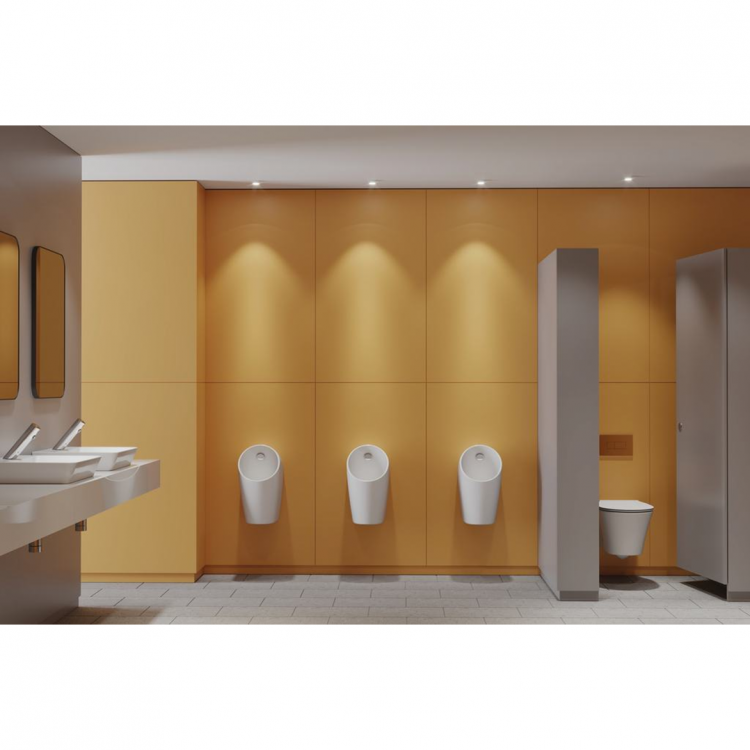 E183101 MIDI Писсуар со стандартным смывом, задняя подводка Ideal Standard SPHERO - Вид №5