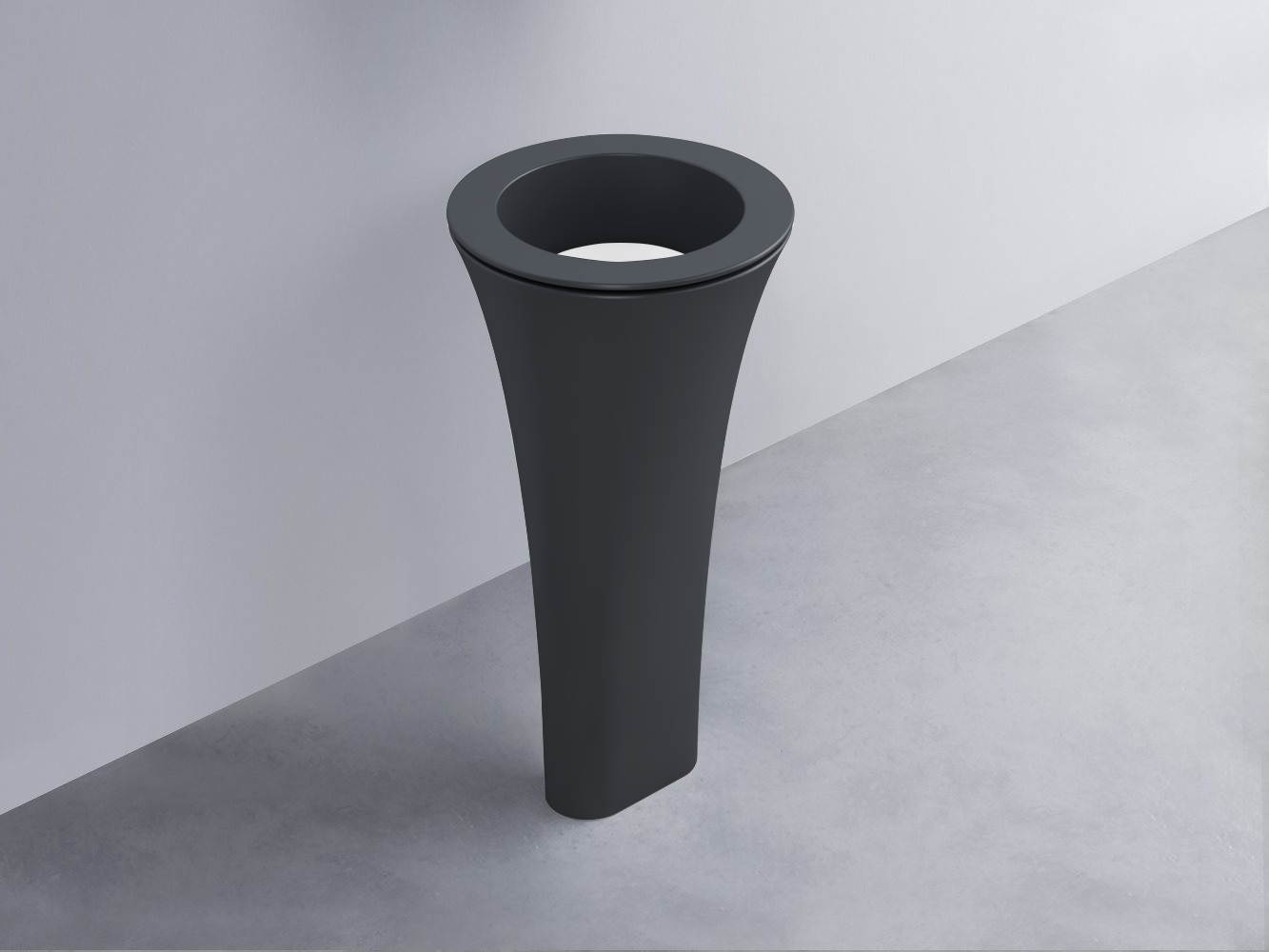 AMLA45-BA+AMPILT-BL+AMCOLT-BA Раковина Amedeo Tondo отдельностоящая cielo Enjoy + Amedeo Ceramica Cielo