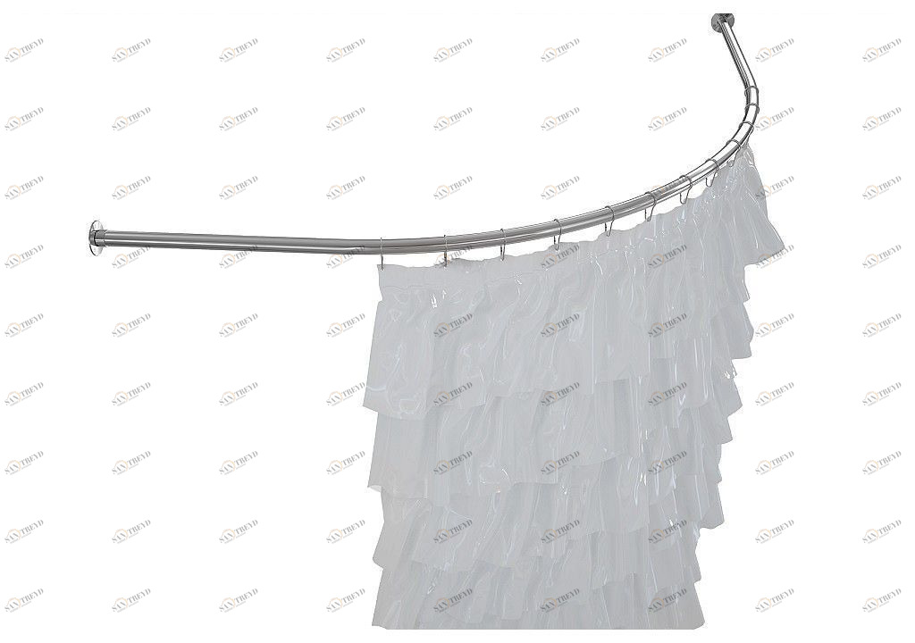 Карниз для ванны Aquanet Capri полукруглый 170х110 00156492