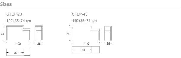 Kendo Mobiliario Лакированная прямоугольная консоль из мдф с ящиками sun-id-1462690 - Вид №7