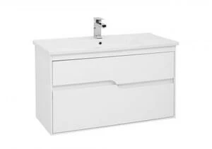 Тумба под раковину Aquanet Модена 100 белый