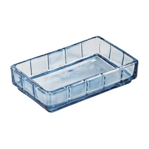 Стеклянная мыльница Verran Norwa в голубом цвете для современной ванной 89384129