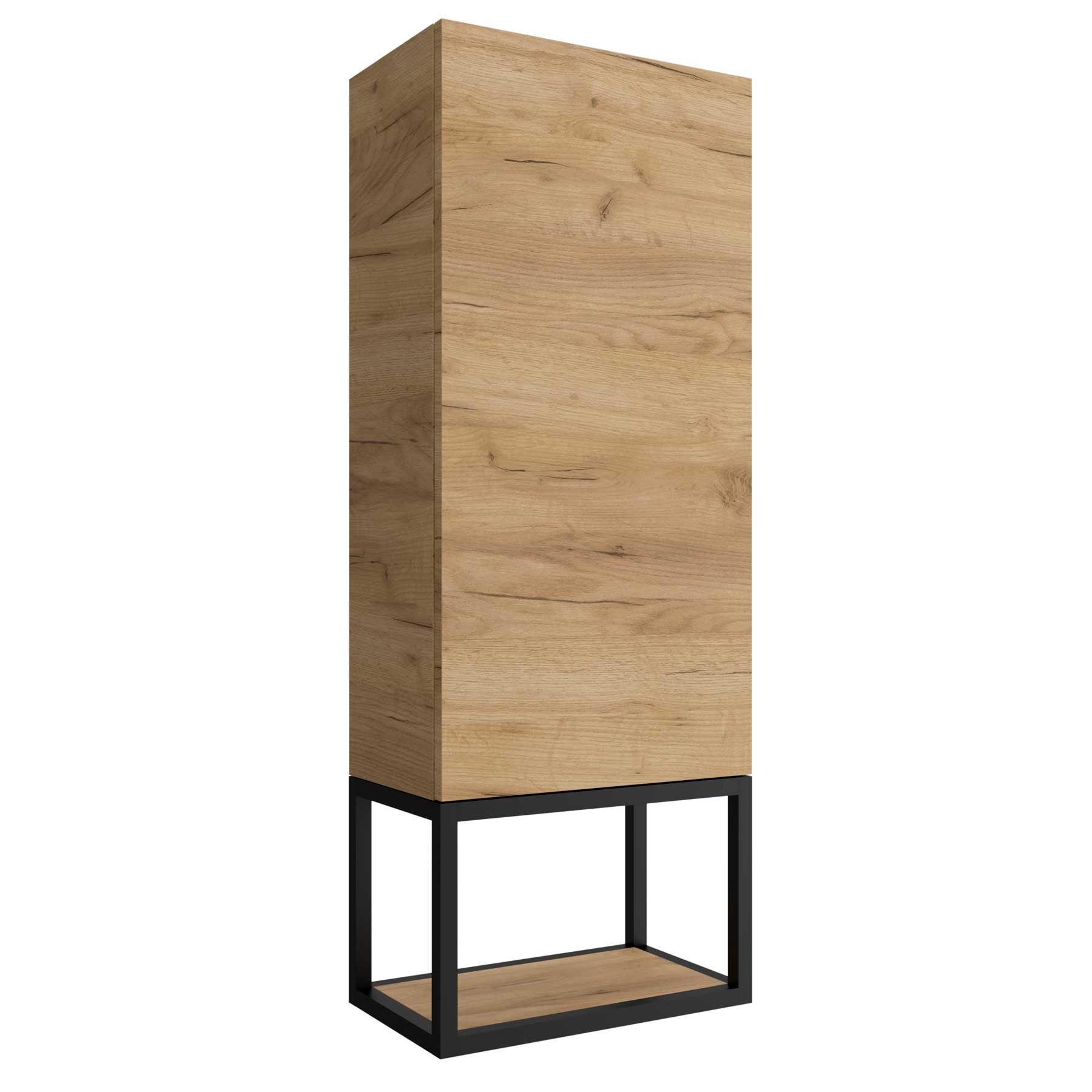 25760 SALGAR Модуль VINCI 1060 двусторонний 1 дверный ДУБ АФРИКАНСКИЙ 400 x 1060 x 240 мм