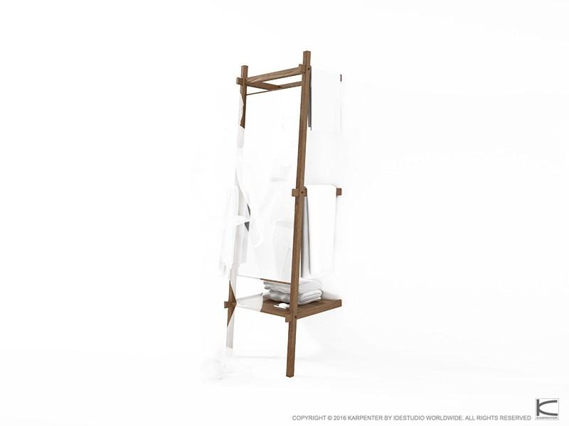 KARPENTER Зеркало прямоугольное с рамой Simply city sun-id-1443753 - Вид №2