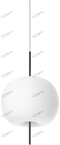 KUNDALINI Подвесной светильник из опалового стекла Kushi sun-id-1497626