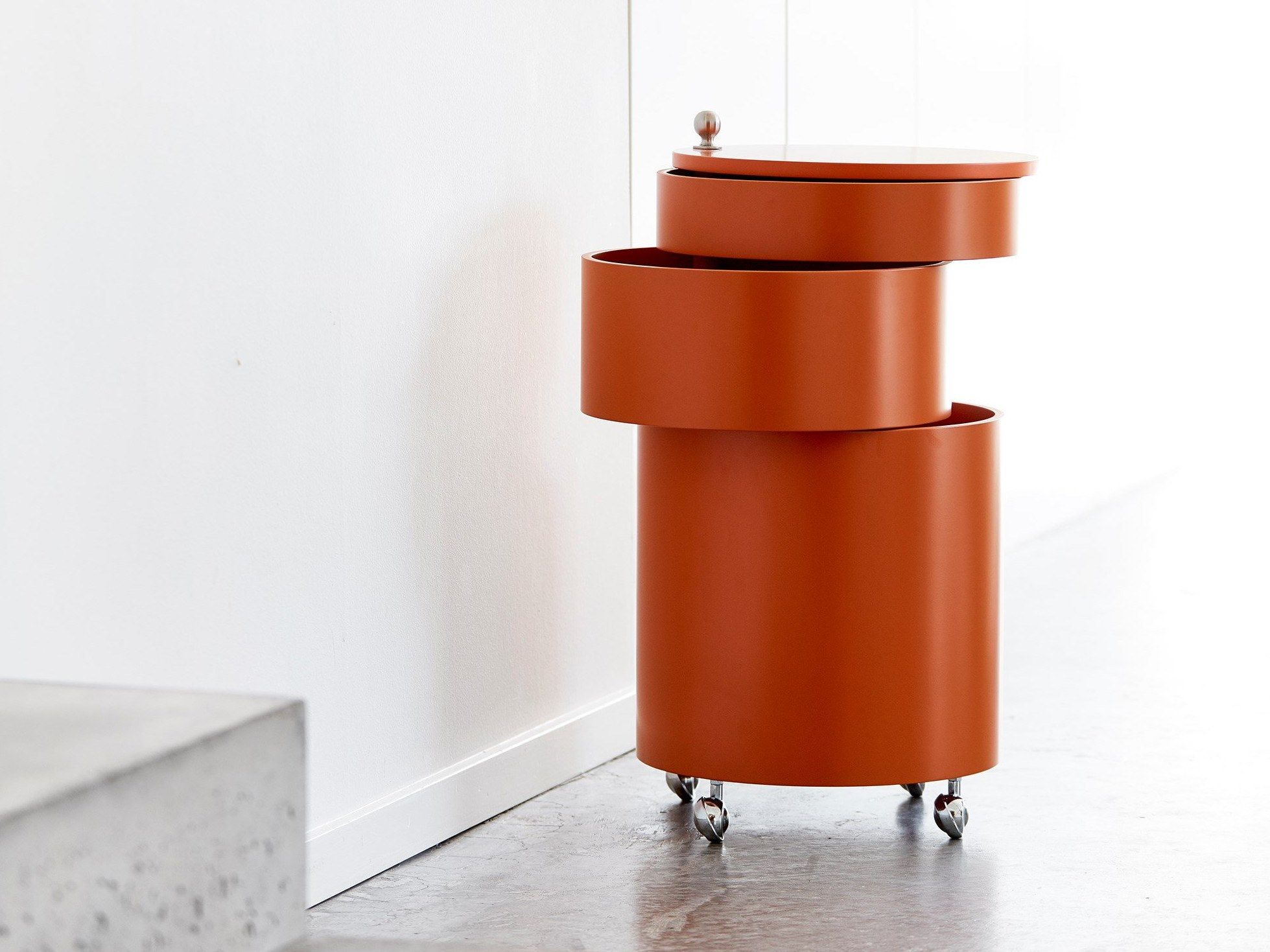 Тележка для еды из МДФ с ящиками VERPAN BARBOY ARCH-00045902 - Вид №2