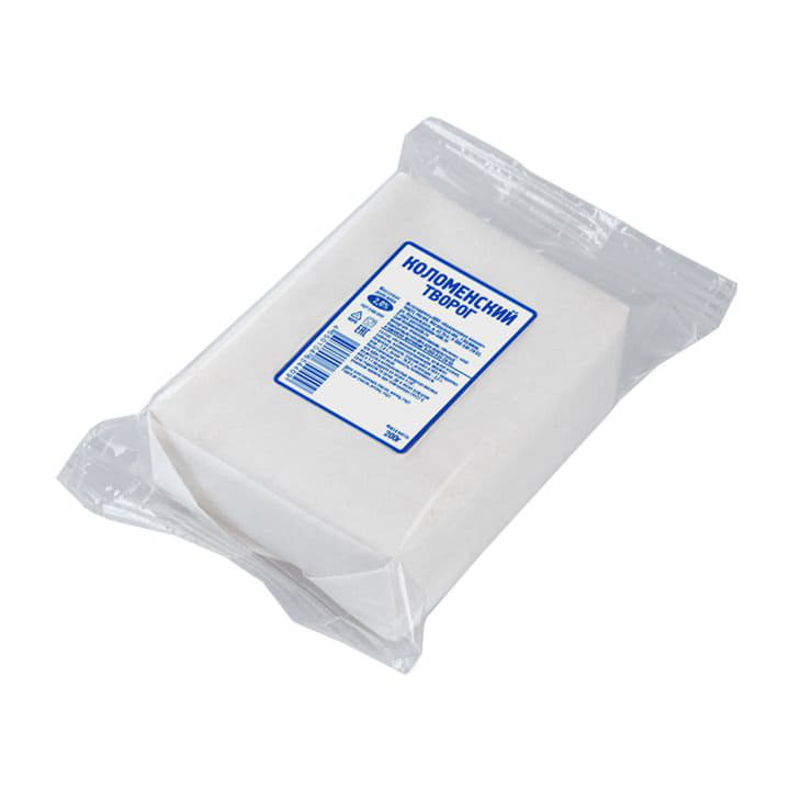 Творог Коломенский 2% Коломенское молоко 200 г БЗМЖ Пергамент Santreyd 6115